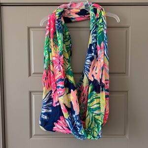 LILLY PULITZER COTTON INFINITY SCARF